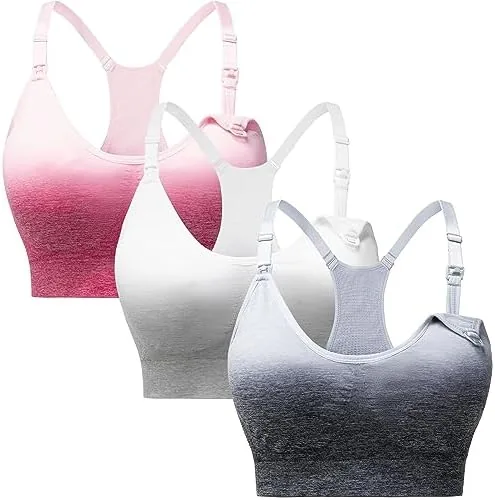 suekaphin nursing sports bra for womenpregnancy workout brasmaternity sports brasports nursing bralette for large breastsgraxlarge